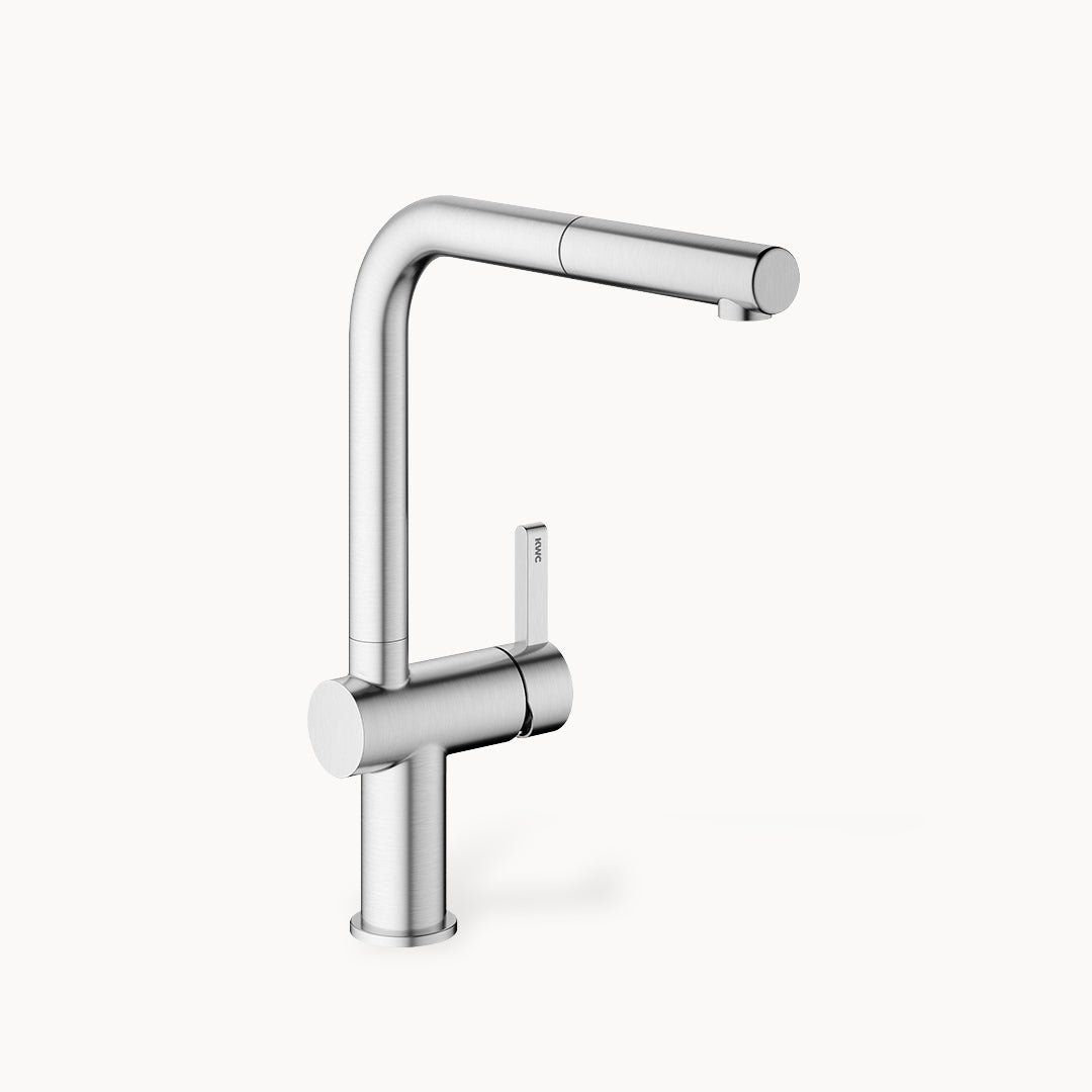 BEVO E Stainless Steel Kitchen Lever Mixer with Pull-out Spray A225