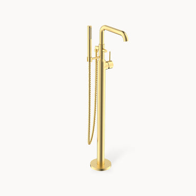 Taos Floor Mount Tub Filler with Hand Shower