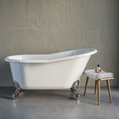 Belgravia 60" Slipper Freestanding Footed Bathtub