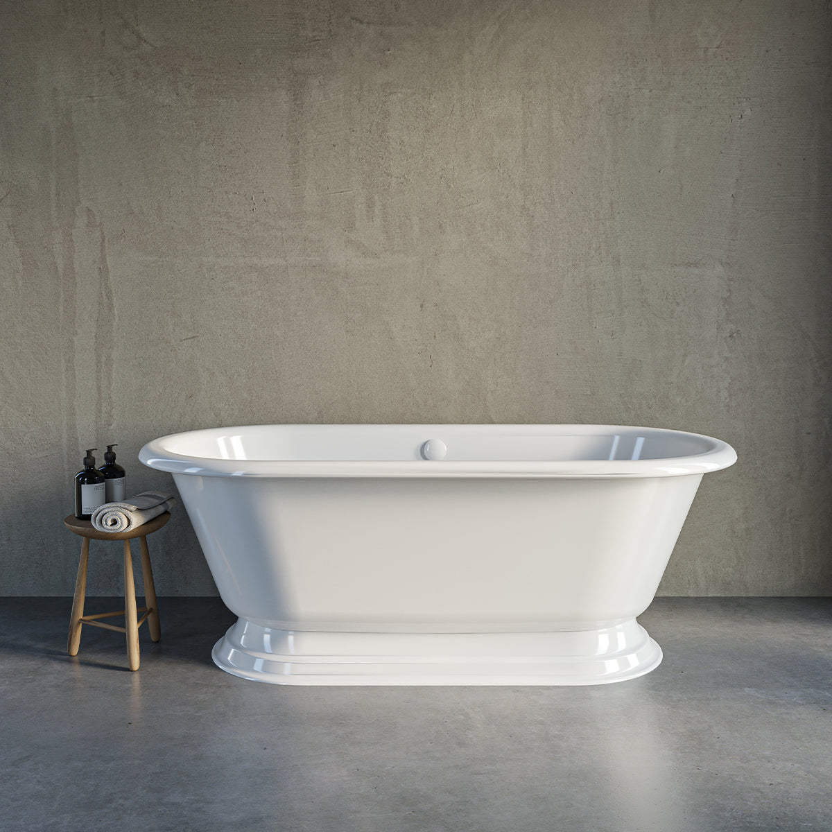 Belgravia 66" Freestanding Pedestal Bathtub