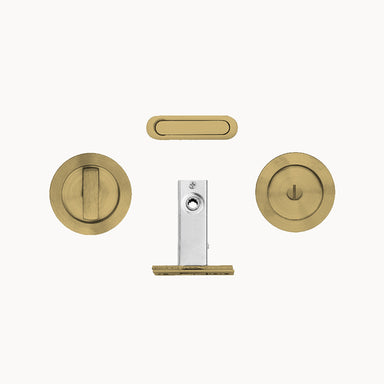 Round Flush Pull Privacy Kit
