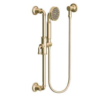 Classic Slidebar with Handshower assembly and elbow