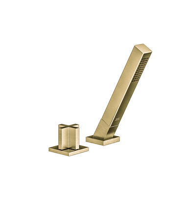 Edge Deck-mount Roman Diverter and Handshower Set