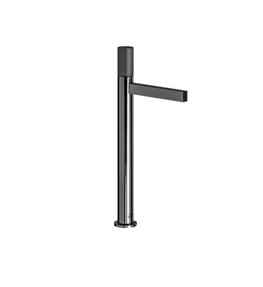 Lollipop Single handle luxury lavatory set with pop-up drain assembly - Knurling