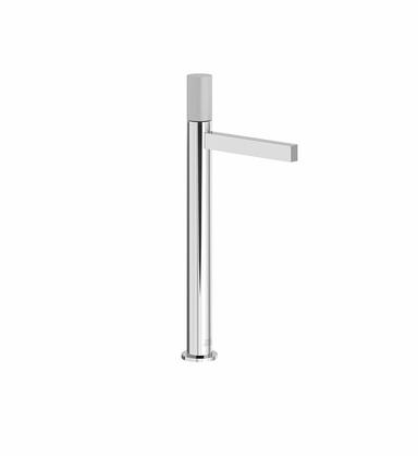 Lollipop Single handle luxury lavatory set with pop-up drain assembly - Knurling