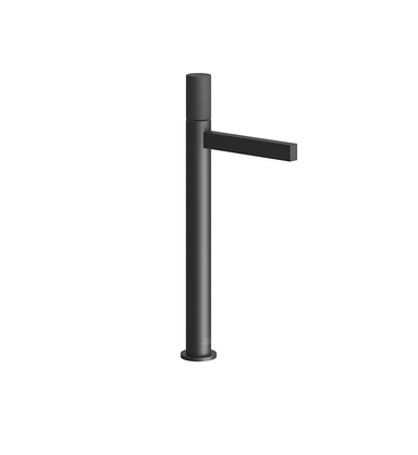 Lollipop Single handle luxury lavatory set with pop-up drain assembly - Knurling