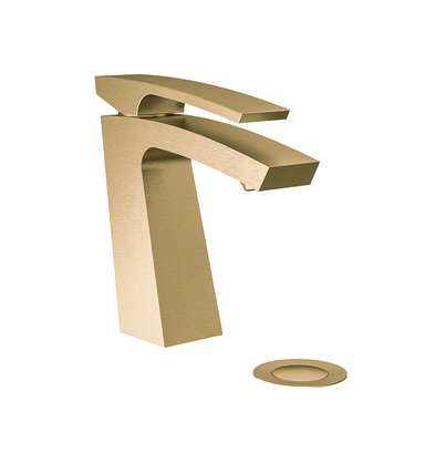 Buzz Single handle luxury lavatory set with push-down pop-up drain assembly