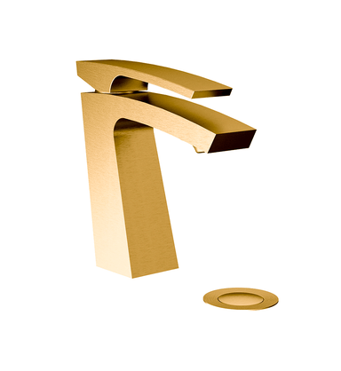 Buzz Single handle luxury lavatory set with push-down pop-up drain assembly