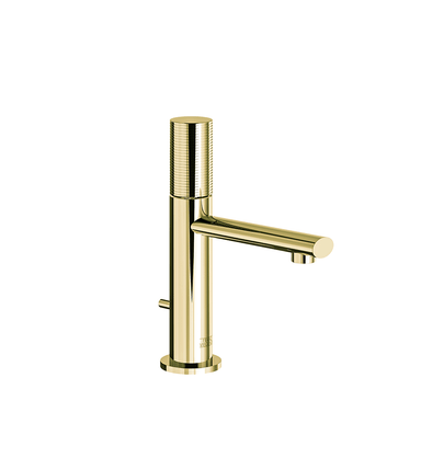 Nerea Single handle luxury lavatory set with pop-up drain assembly - Rings