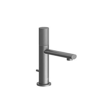Nerea Single handle luxury lavatory set with pop-up drain assembly - Vertical Lines