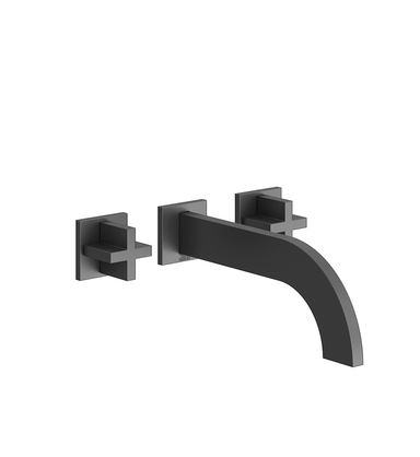 Edge Wall-mounted lavatory faucet - trim only