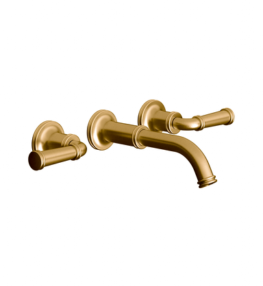 Classic Wall-mounted lavatory faucet - trim only