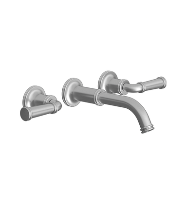Classic Wall-mounted lavatory faucet - trim only
