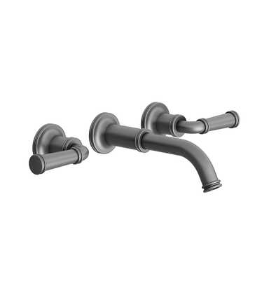 Classic Wall-mounted lavatory faucet - trim only