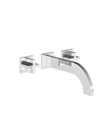 Edge Wall-mounted lavatory faucet - trim only