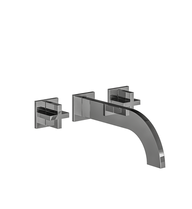 Edge Wall-mounted lavatory faucet - trim only