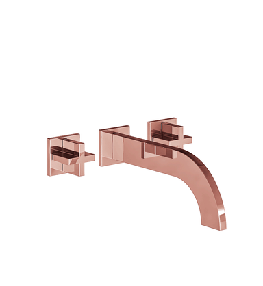 Edge Wall-mounted lavatory faucet - trim only