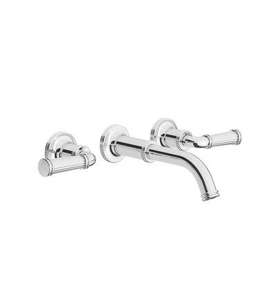 Classic H Wall-mounted lavatory faucet - trim only