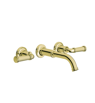 Classic H Wall-mounted lavatory faucet - trim only