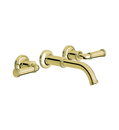 Classic Wall-mounted lavatory faucet - trim only