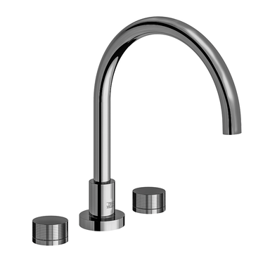 Nerea Deck mounted Roman bath faucet - Rings