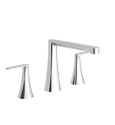 Konic Lever Deck mounted Roman bath faucet