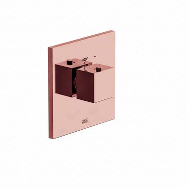 Universal Square Thermostatic Shower Trim, 1 Function