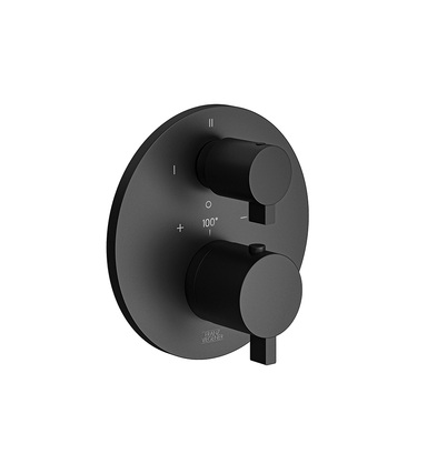 Seven Thermostatic Shower Trim with Three-way Diverter, 3 Functions