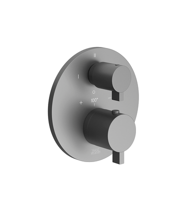 Seven Thermostatic Shower Trim with Three-way Diverter, 3 Functions