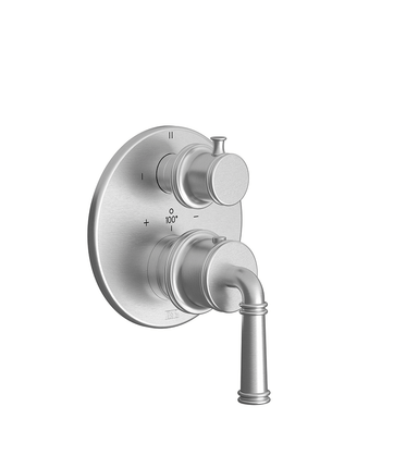 Classic Thermostatic Three-Way Shower Trim, 3 Functions