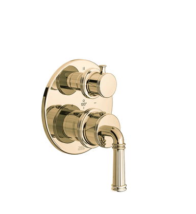 Classic H Thermostatic Three-Way Shower Trim, 3 Non-shared Functions