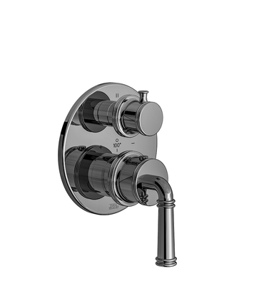 Classic Thermostatic Three-Way Shower Trim, 3 Functions