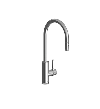 Classic single handle Kitchen Faucet with pull-out sprayer and flexible hose