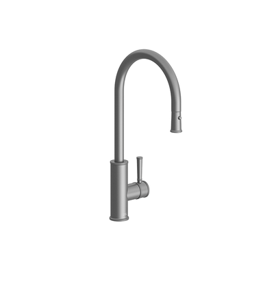 Classic single handle Kitchen Faucet with pull-out sprayer and flexible hose