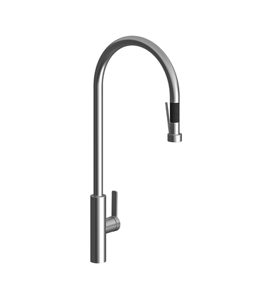 Professional single handle Kitchen Faucet with pull-out sprayer and flexible hose