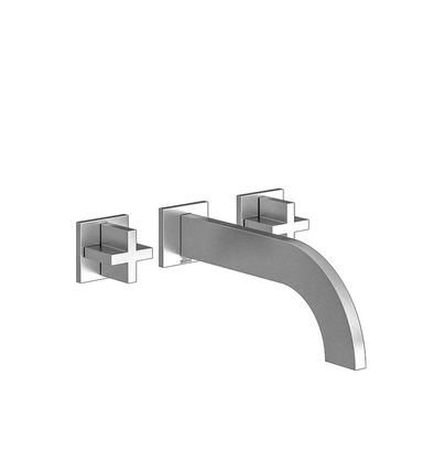 Edge Wall-mounted lavatory faucet - trim only