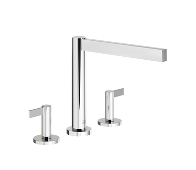 Lollipop Deck mounted Roman bath faucet 3/4" valves