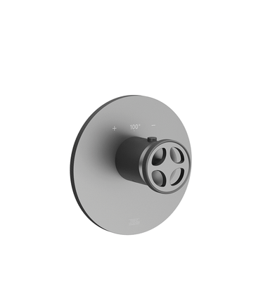 Techno Chic Thermostatic wall valve - trim only - Vertical lines