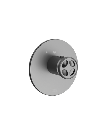 Techno Chic Thermostatic wall valve - trim only - Knurling