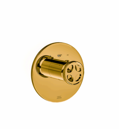 Techno Chic Thermostatic wall valve - trim only - Knurling