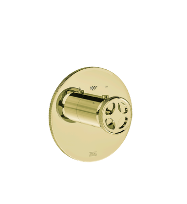 Techno Chic Thermostatic wall valve - trim only - Knurling