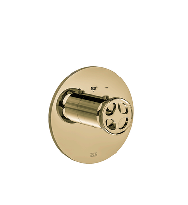 Techno Chic Thermostatic wall valve - trim only - Vertical lines
