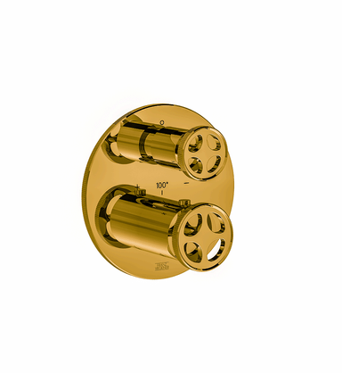 Techno Chic Thermostatic wall valve - trim only - Vertical lines