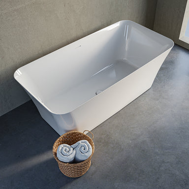 Heir 66" Freestanding Bathtub with Integral Overflow