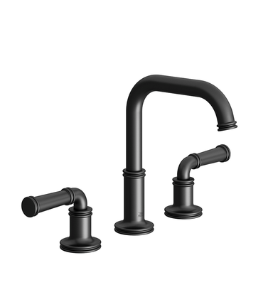 Classic Widespread lavatory faucet with pop-up drain assembly