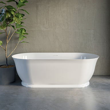 Leyden 72" Freestanding Bathtub with Integral Overflow