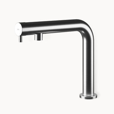 Minimal N MB266 Single-hole Stainless Steel Basin Faucet in Stainless Steel Matte
