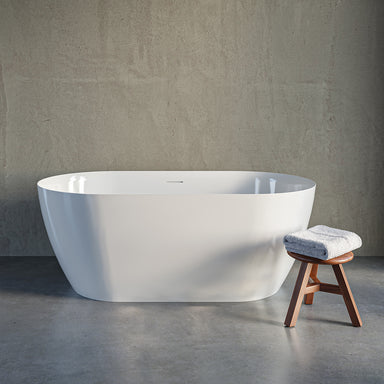 MPRO 60" Freestanding Bathtub with Integral Overflow