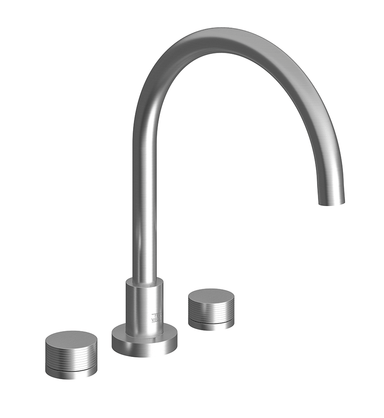 Nerea Deck mounted Roman bath faucet - Rings