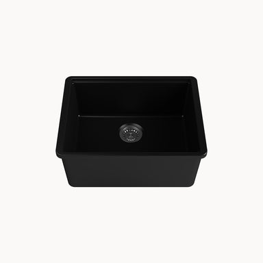21" Normandy Undermount Single-bowl Fireclay Sink